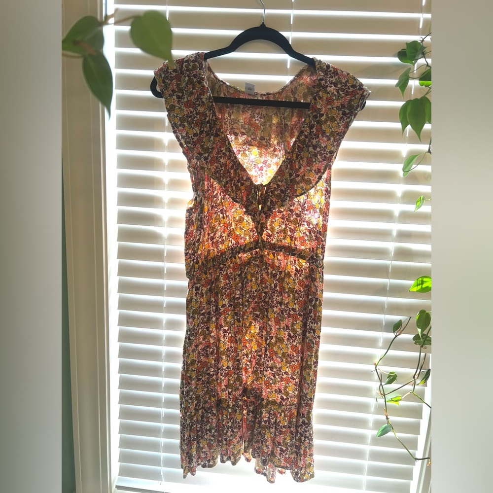 Old Navy Multicolor Floral Dress